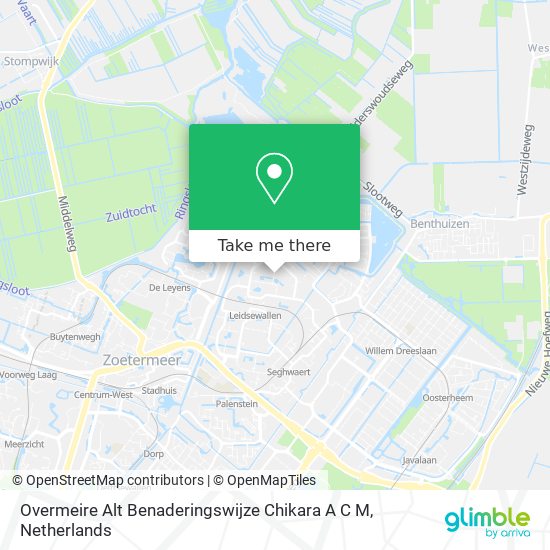 Overmeire Alt Benaderingswijze Chikara A C M map