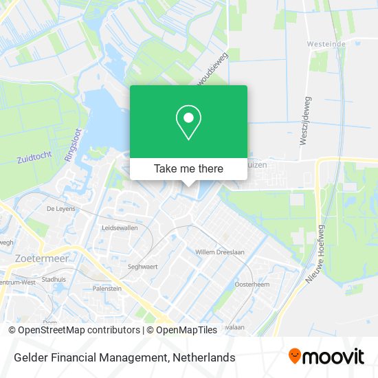 Gelder Financial Management map