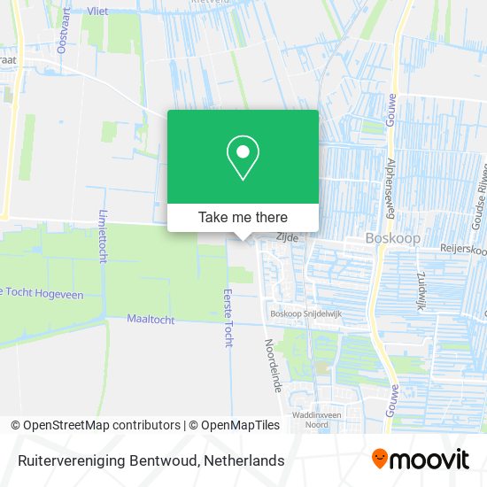 Ruitervereniging Bentwoud map