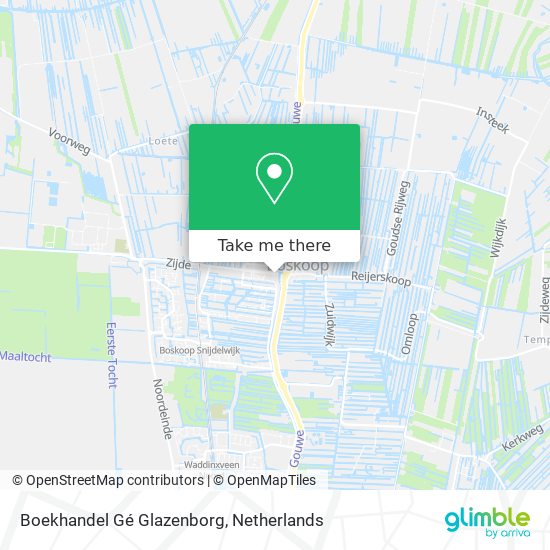 Boekhandel Gé Glazenborg map