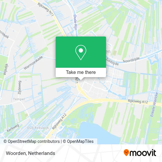 Woorden map