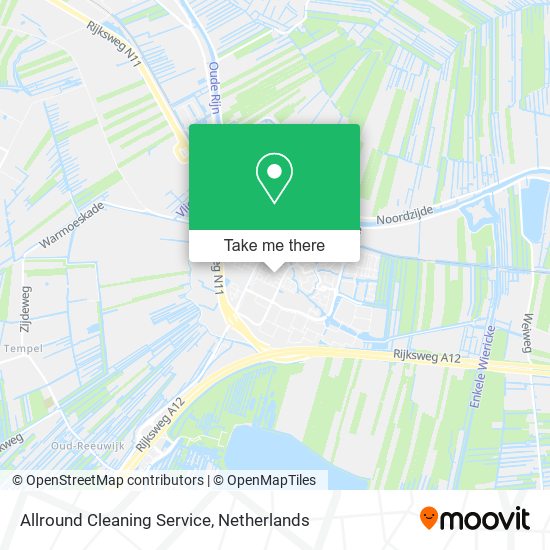 Allround Cleaning Service map