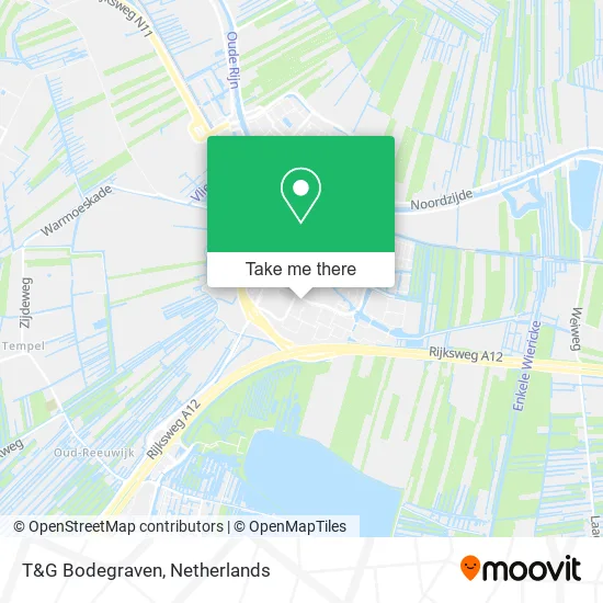 T&G Bodegraven map
