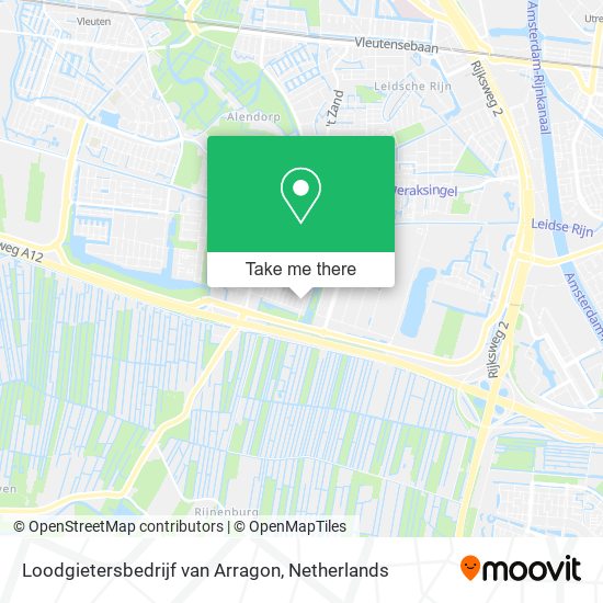 Loodgietersbedrijf van Arragon map