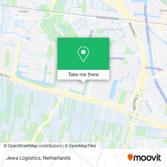 Jewa Logistics map