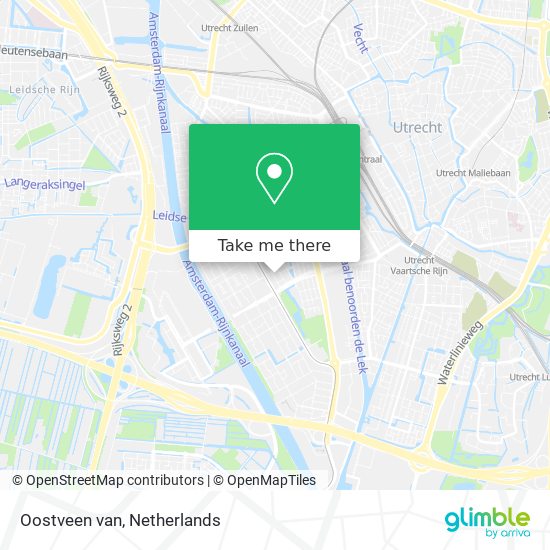 Oostveen van map