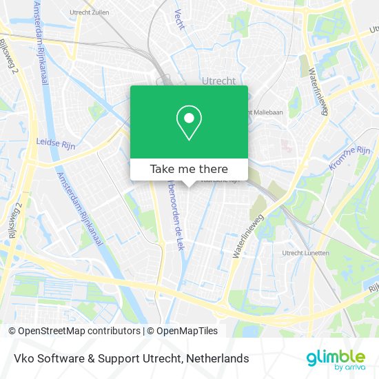 Vko Software & Support Utrecht Karte