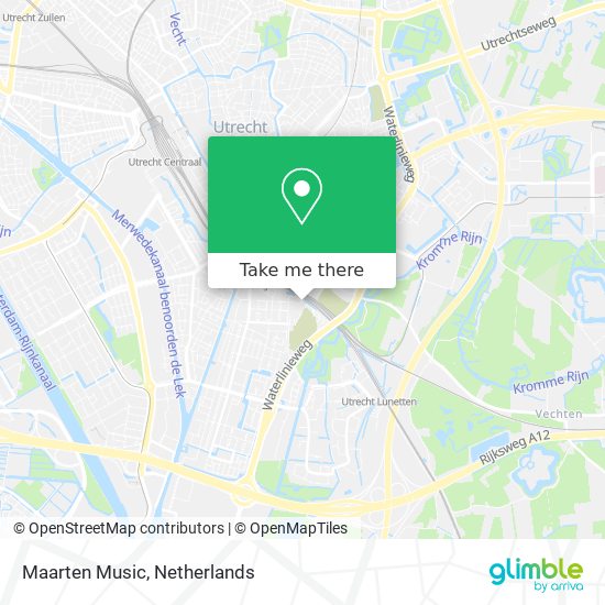 Maarten Music map