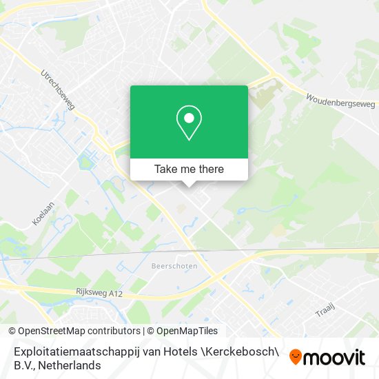 Exploitatiemaatschappij van Hotels \Kerckebosch\ B.V. Karte