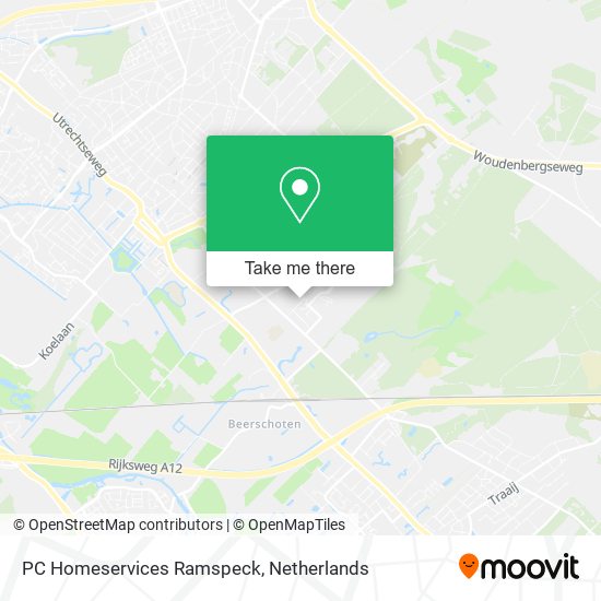 PC Homeservices Ramspeck map