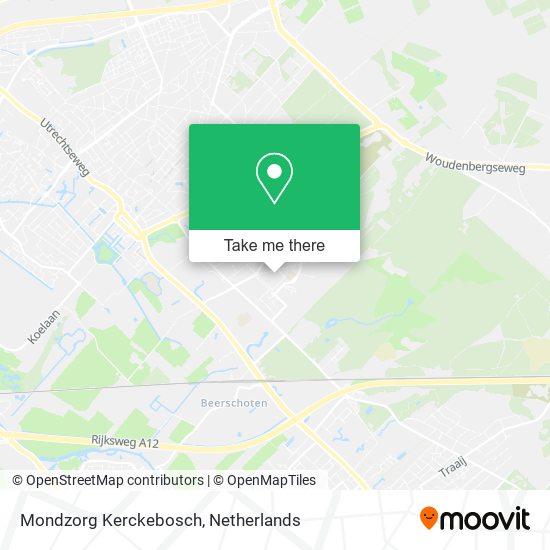 Mondzorg Kerckebosch Karte