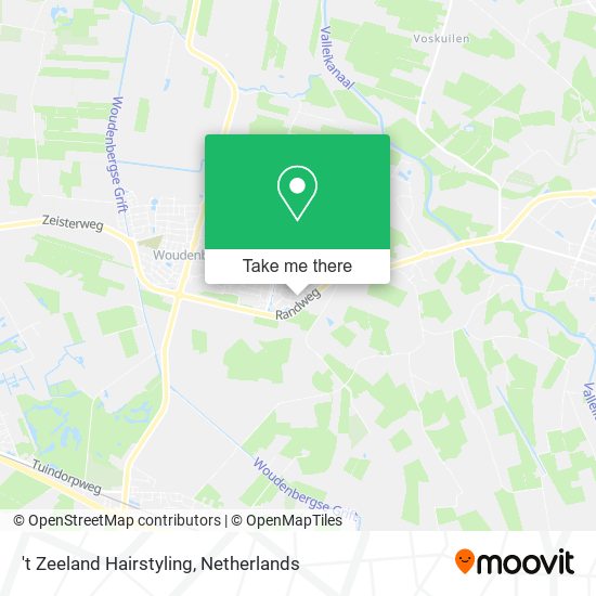 't Zeeland Hairstyling map