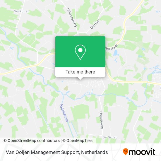 Van Ooijen Management Support Karte