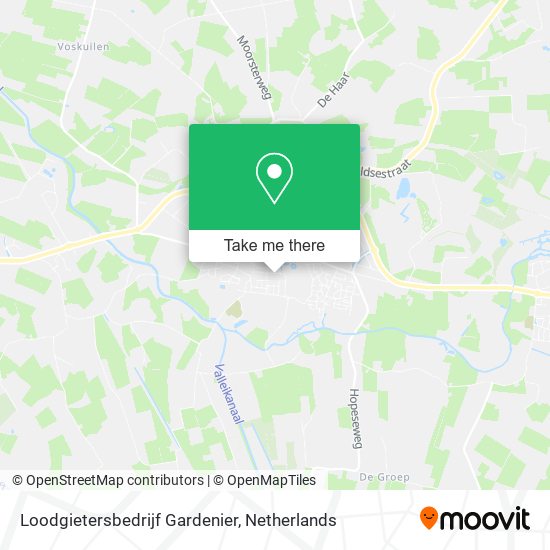 Loodgietersbedrijf Gardenier map