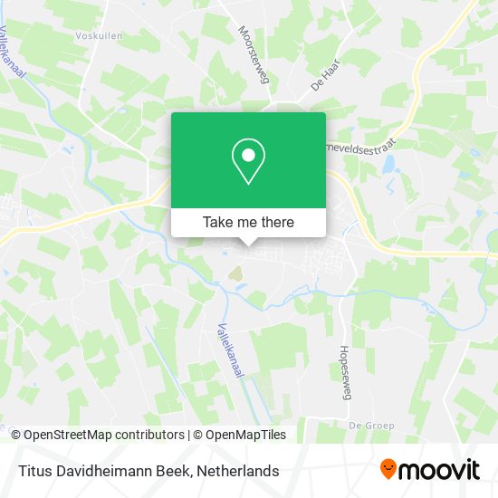 Titus Davidheimann Beek map