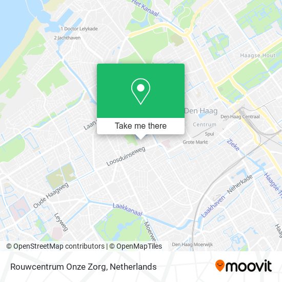 Rouwcentrum Onze Zorg map