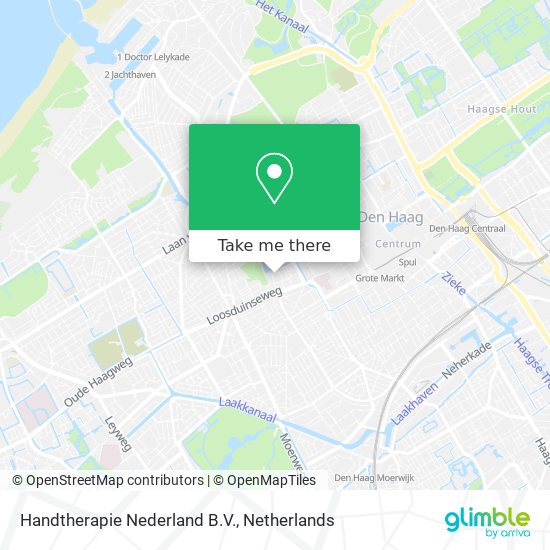 Handtherapie Nederland B.V. map