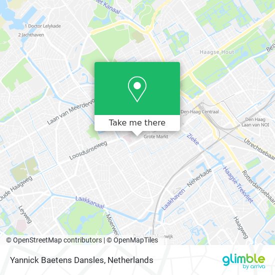 Yannick Baetens Dansles map