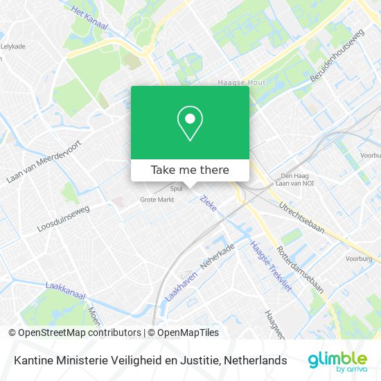 Kantine Ministerie Veiligheid en Justitie map