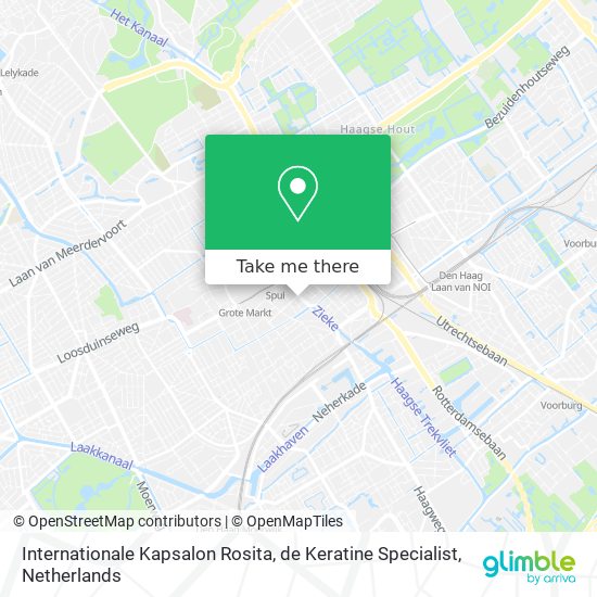 Internationale Kapsalon Rosita, de Keratine Specialist map