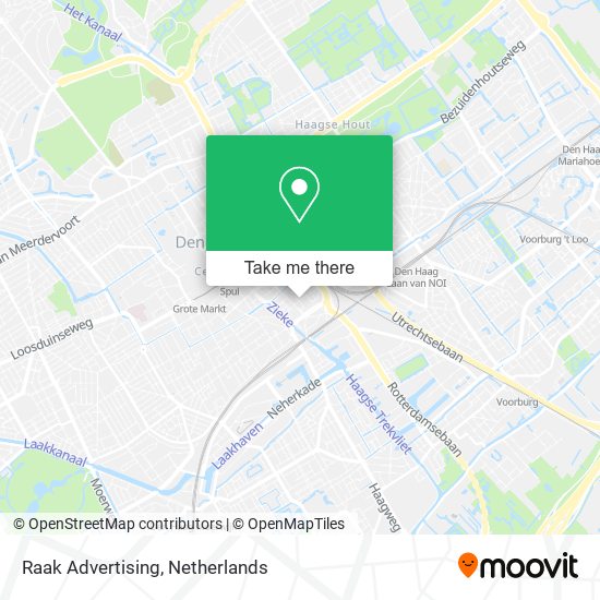 Raak Advertising map