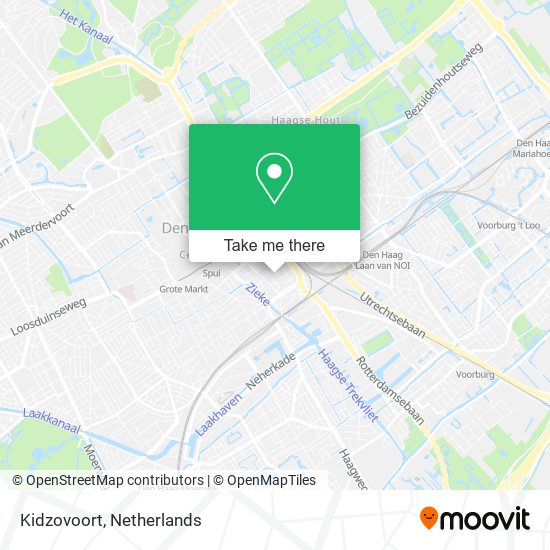 Kidzovoort map