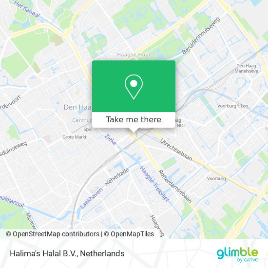 Halima's Halal B.V. map