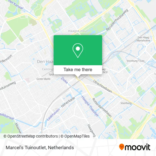 Marcel's Tuinoutlet map