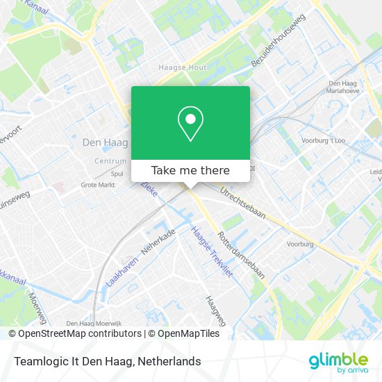 Teamlogic It Den Haag map