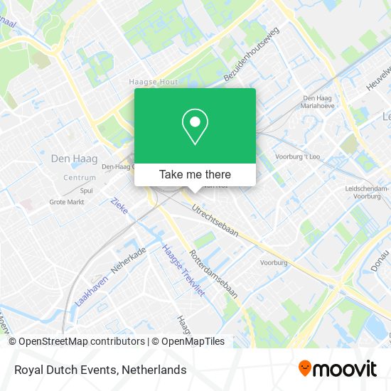 Royal Dutch Events Karte