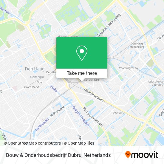 Bouw & Onderhoudsbedrijf Dubru Karte