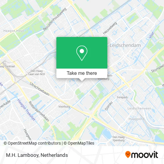 M.H. Lambooy map