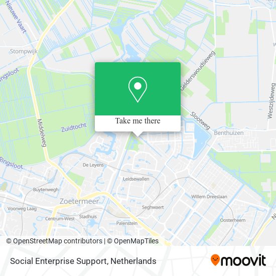 Social Enterprise Support map
