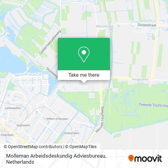 Molleman Arbeidsdeskundig Adviesbureau map