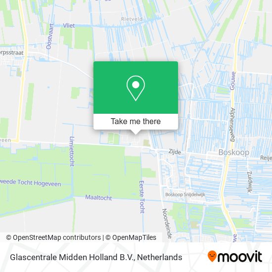 Glascentrale Midden Holland B.V. map