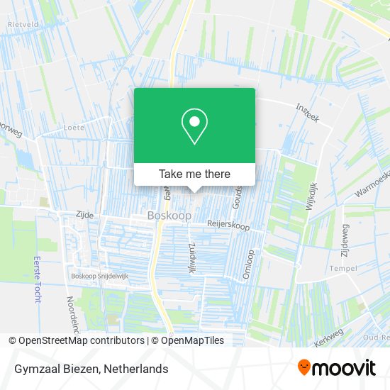 Gymzaal Biezen map