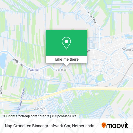 Nap Grond- en Binnengraafwerk Cor map