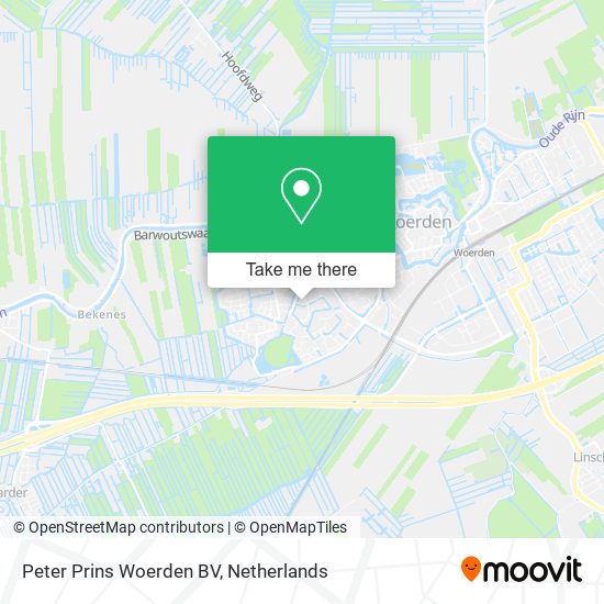 Peter Prins Woerden BV map