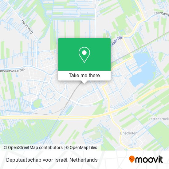 Deputaatschap voor Israël map