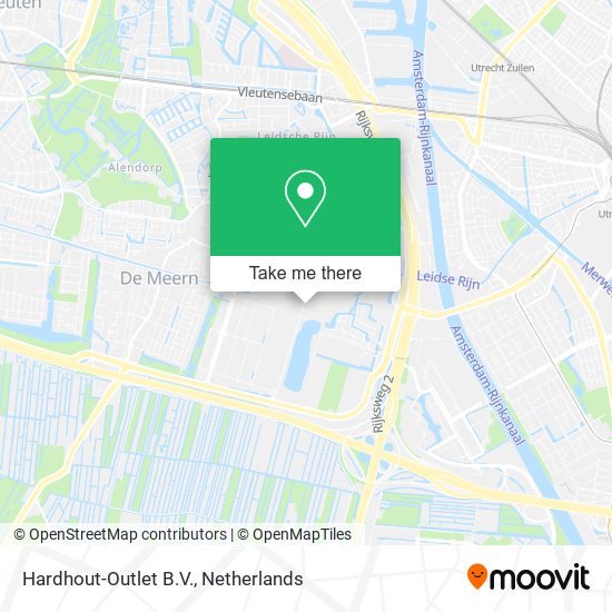 Hardhout-Outlet B.V. map
