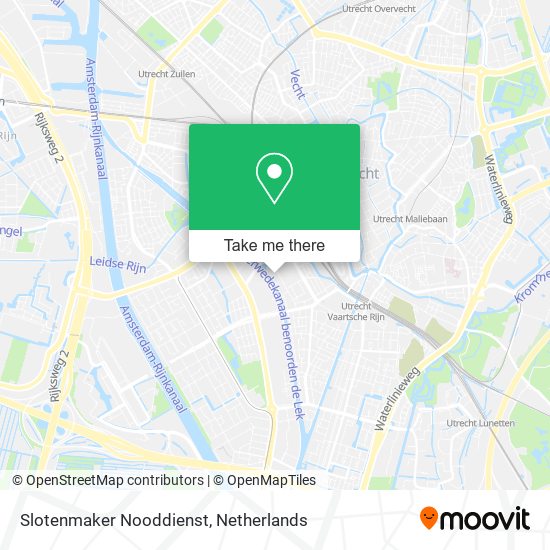 Slotenmaker Nooddienst map