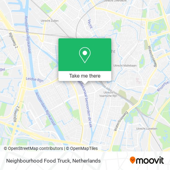 Neighbourhood Food Truck map