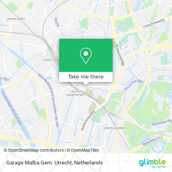 Garage Malba Gem. Utrecht map