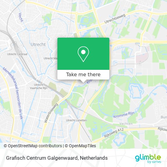 Grafisch Centrum Galgenwaard Karte