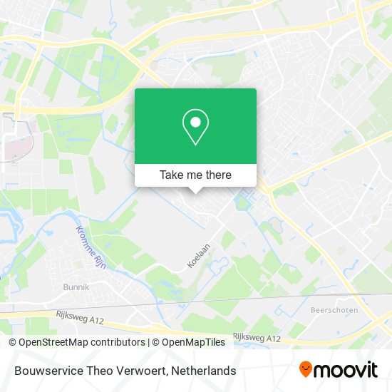 Bouwservice Theo Verwoert map