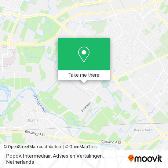 Popov, Intermediair, Advies en Vertalingen Karte