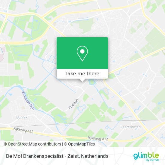 De Mol Drankenspecialist - Zeist map