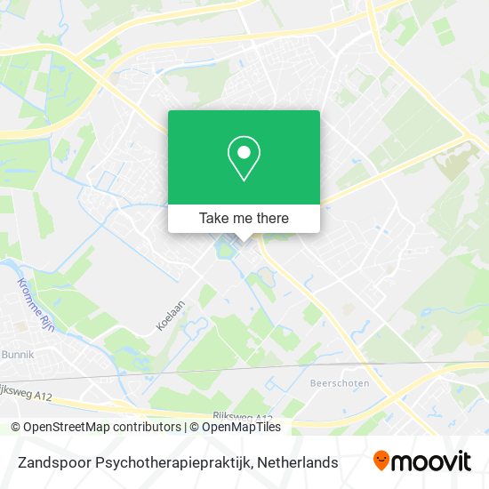 Zandspoor Psychotherapiepraktijk map