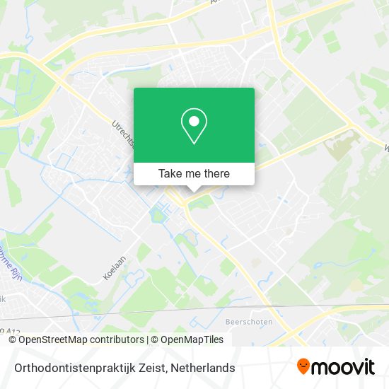 Orthodontistenpraktijk Zeist map