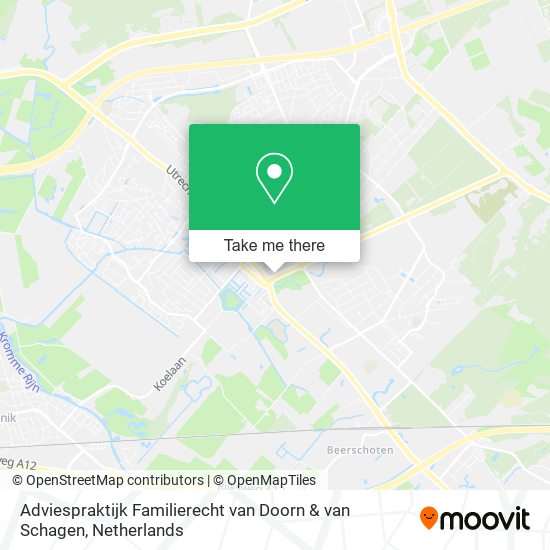 Adviespraktijk Familierecht van Doorn & van Schagen Karte